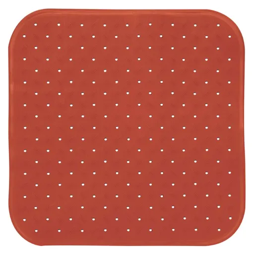 Spirella Protiskluzová podložka do sprchy CLASS Premium, terakota, 54 x 54 cm