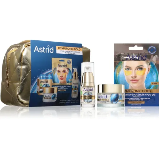 Astrid Hyaluronic Gold dárková sada pro dokonalou pleť