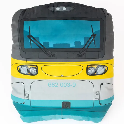 3D polštář – Kabina vlaku Pendolino