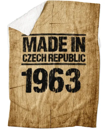 Deka Made In (rok: 1963, Podšití beránkem: ANO)