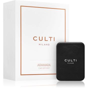 Culti Car Diffuser Black Aramara vůně do auta + náhradní náplň 73x53 cm