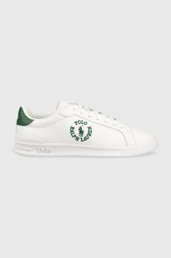 Sneakers boty Polo Ralph Lauren Hrt Crt Cl , bílá barva