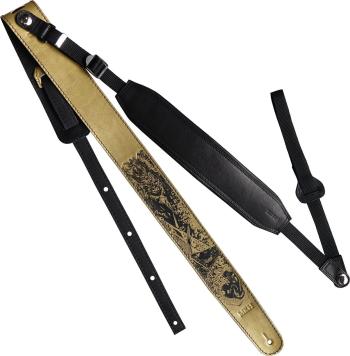 Richter Matt Heafy Signature Ibaraki Kytarový pás Gold/Black