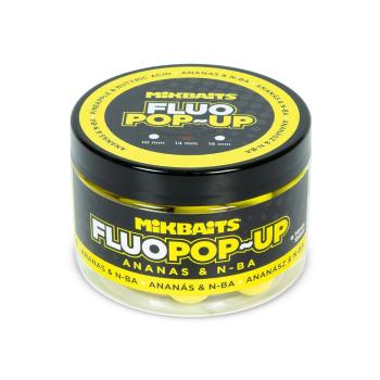 Mikbaits Plovoucí fluo boilie 14mm 150ml - Ananas  14mm