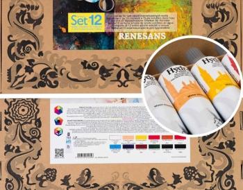 Renesans 01.1699 Sada olejových barev 12 x 60 ml 12 ks