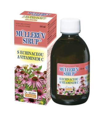 Dr. Müller Müllerův sirup s echinaceou a vitaminem C 245 ml