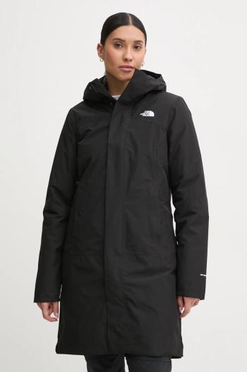 Péřová sportovní bunda The North Face Suzanne Triclimate 2.0 černá barva, NF0A89JMJK31