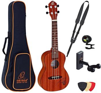 Ortega RU5MM Deluxe SET Natural Koncertní ukulele