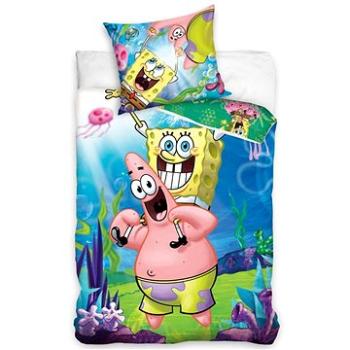 CARBOTEX povlečení Sponge Bob hijó koníčku 140×200 cm (5904302503328)