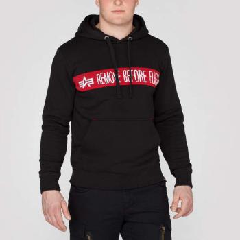 Férfi pulóver Alpha Industries RBG Hoody Black