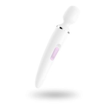 Satisfyer Wand-er Woman vibrátor/masážní hlavice bílá