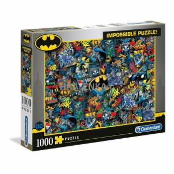 Puzzle Clementoni Puzzle Impossible Batman 1000 dílků