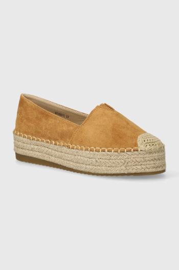 Espadrilky Answear Lab hnědá barva, na platformě