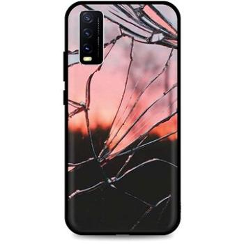 TopQ Kryt LUXURY Vivo Y20s pevný Pink Broken 70893 (Sun-70893)