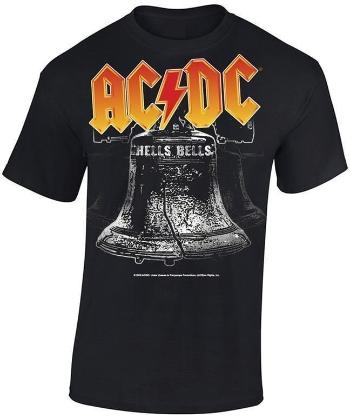 AC/DC Tričko Hells Bells Black 2XL