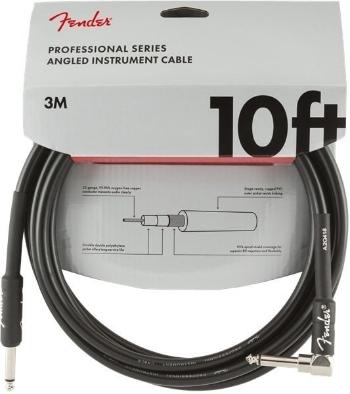 Fender Professional Series 3 m Rovný - Lomený Nástrojový kabel