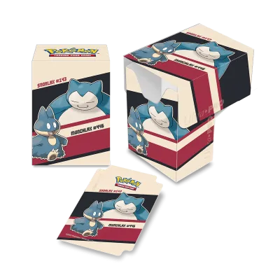 Pokémon UP: GS Snorlax Munchlax - Deck Box krabička na 75 ka