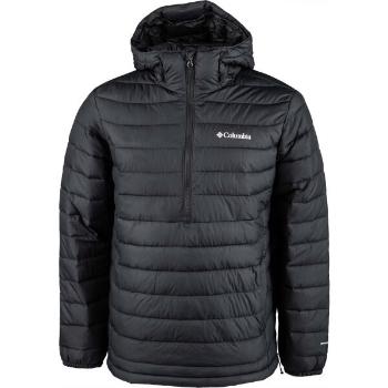 Columbia POWDER LITE ANORAK Pánská bunda, černá, velikost