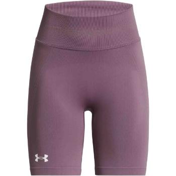 Under Armour TRAIN SEAMLESS SHORTS Dámské kraťasy, fialová, velikost