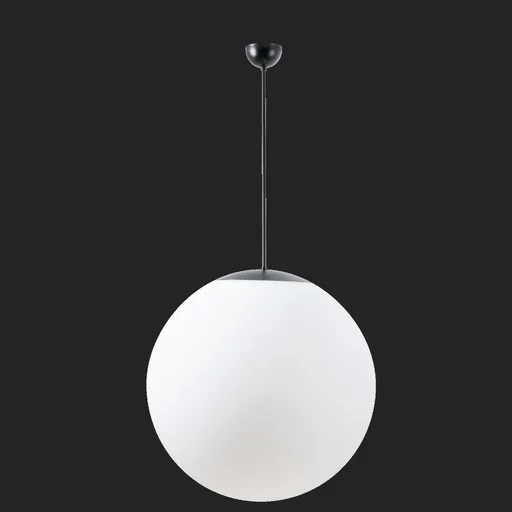 OSMONT ADR61317 ADRIA P5 závěsné skleněné svítidlo černá / bílá IP40 3000 K 48W LED DALI