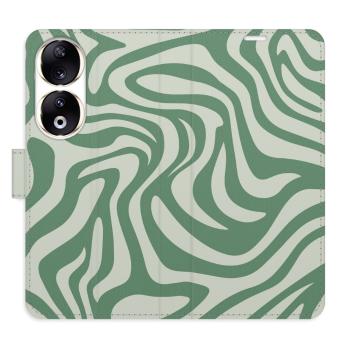 Flipové pouzdro iSaprio - Zebra Green 02 - Honor 90 5G