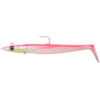 Savage gear gumová nástraha sandeel v2 pink pearl silver 2+1 - 23,5 cm 175 g