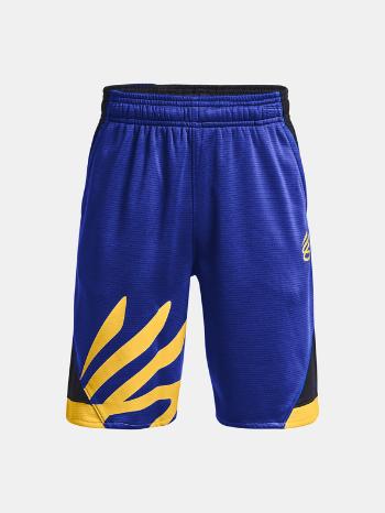 Under Armour B Curry Splash Kraťasy dětské Modrá