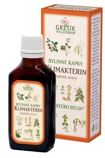 Valdemar Grešík Grešík Klimakterin bylinné kapky 50 ml