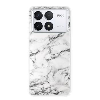 Odolné silikonové pouzdro iSaprio - White Marble 01 - Poco F6 Pro