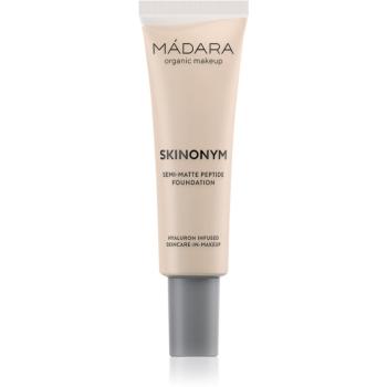 MÁDARA Skinonym Semi-Matte Peptide dlouhotrvající make-up s peptidy odstín #15 Stone 30 ml