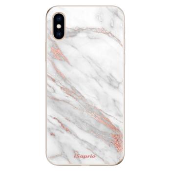 Odolné silikonové pouzdro iSaprio - RoseGold 11 - iPhone XS