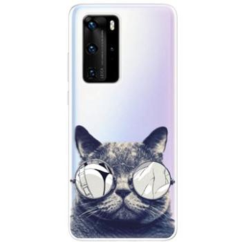 iSaprio Crazy Cat 01 pro Huawei P40 Pro (craca01-TPU3_P40pro)