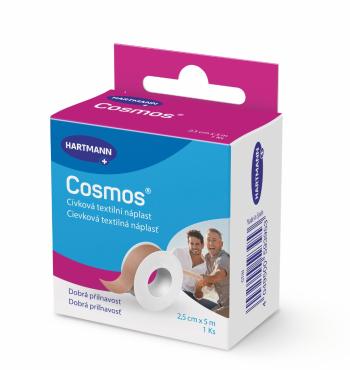 Cosmos Cívková textilní náplast 2,5 cm x 5 m 1 ks