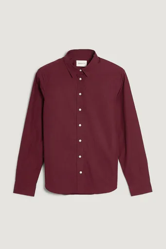 KOŠILE GANT REG POPLIN SHIRT PLUM WINE