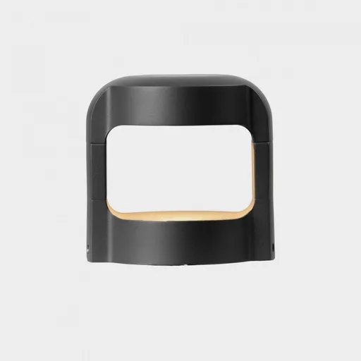 KOHL LIGHTING KOHL-Lighting GRUBI nástěnné svítidlo 152x121 mm tmavě šedá 13 W CRI 80 3000K Non-Dimm