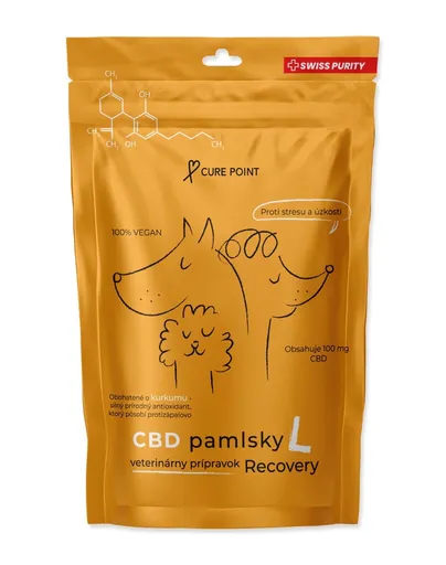 Cure Point CBD Recovery L pochoutka pro psy 100 g