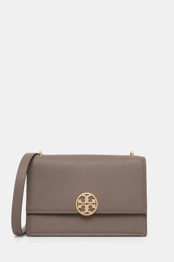 Kožená kabelka Tory Burch Miller hnědá barva, 154675