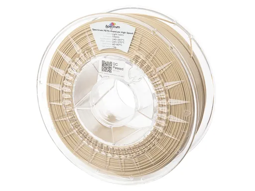 Spectrum 81541 filament, PETG Premium High Speed, 1kg, 1.75mm, LIGHT IVORY