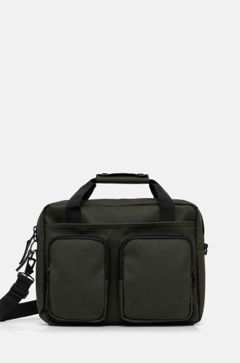 Taška Rains Texel Tech Bag W3 zelená barva, 14250-03