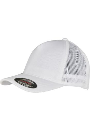 Urban Classics Flexfit Jaquard Camo Cap® white - S/M