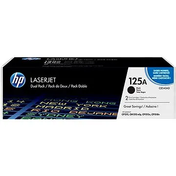 HP CB540AD Dual Pack černý 2ks originální (CB540AD)