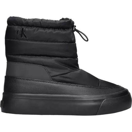 Calvin Klein VULC FLATF SNOWBOOT NYLON MIX MG Kotníková obuv, černá, velikost