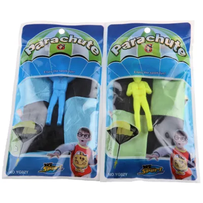 Parašutista 4 barvy - žlutý panák