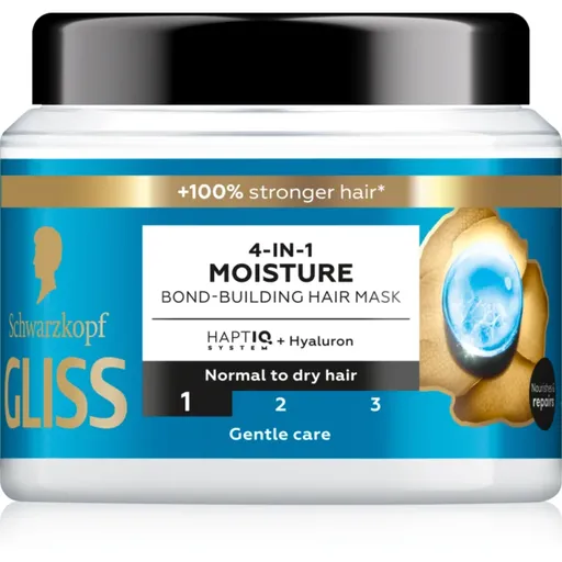 Schwarzkopf Gliss Aqua Revive hydratační maska pro normální až suché vlasy 400 ml