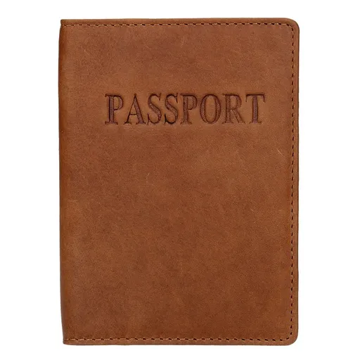 Pánský obal na cestovní pas Lagen Petrov - hnědá