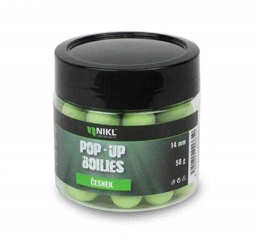 Nikl plovoucí boilies česnek - 14 mm 50 g