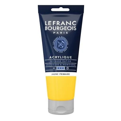 LEFRANC BOURGEOIS Akrylová barva základní žlutá 80 ml Lefranc Bourgeois