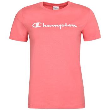 Champion CREWNECK T-SHIRT Dámské tričko, růžová, velikost