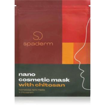 Spaderm Nano Cosmetic Mask with Chitosan omlazující maska 1 ks