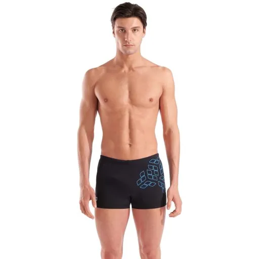 Arena KIKKO GRAPHIC SWIM SHORT Pánské plavky, černá, velikost